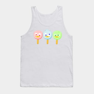 DuckTales Huey Dewey and Louie ice cream Tank Top